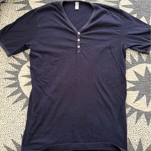 American Apparel Navy Blue Men's Shirt